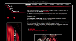 Desktop Screenshot of graindescenes.fr